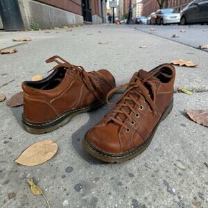 Dr. Marten's Men's 13 Brown Keith 12083 Leather Lace-Up Chukka Shoes READ